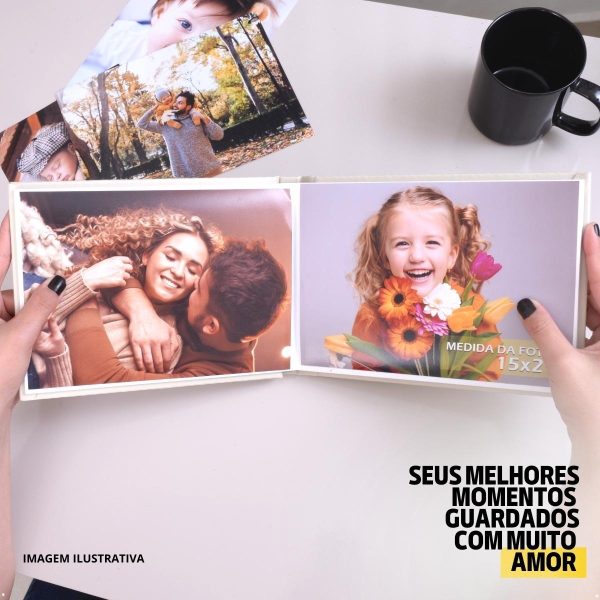 Instalivro 15x21 Álbum Autocolante 20 fotos NATAL LEMBRANÇAS Feliz Foto Família Ho Ho Ho Ceia - Image 9