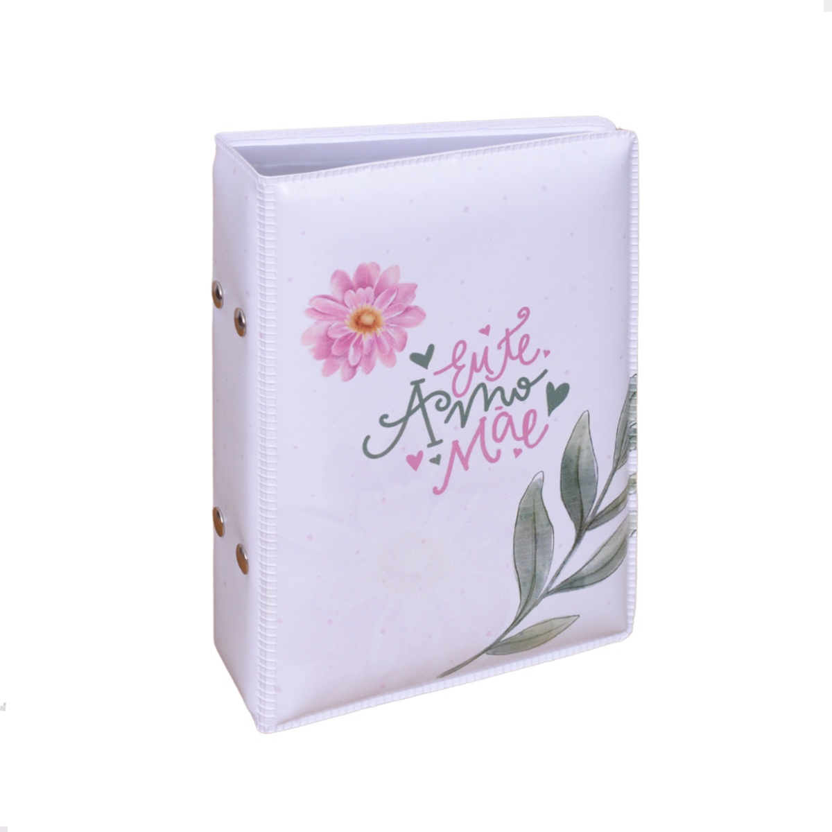 Álbum fotográfico EU TE AMO MÃE 100 fotos 10x15 Memórias Mãe Presente Família Amor
