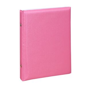 Álbum Fotográfico 60 Fotos 15x21 CETIM PINK Liso Rosa Menina