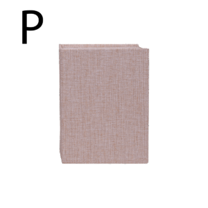 Livro Fake Caixa Decorativa Pequena TECIDO JUTA BEGE - P