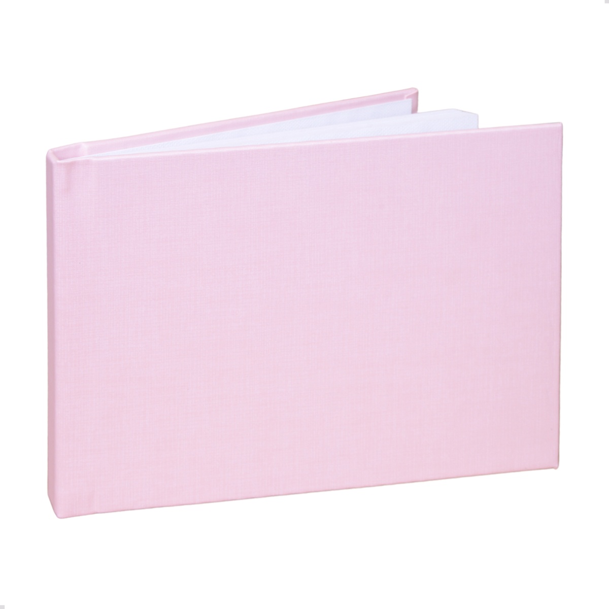 Instalivro 15x21 Álbum Autocolante 20 fotos COURINO DUNA ROSA BEBÊ Liso Delicado Família