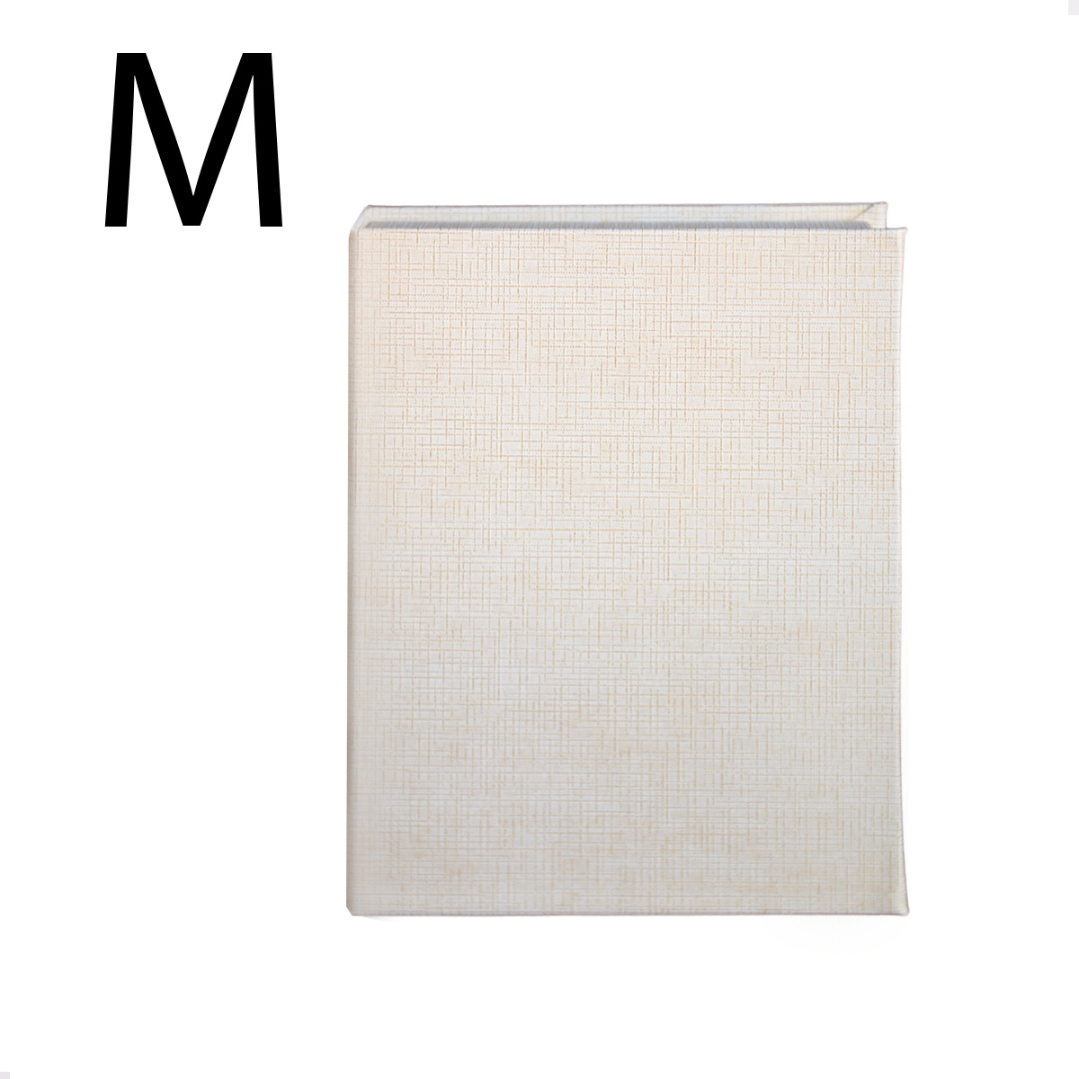 Livro Fake Caixa Decorativa Média LINHO DOURADO - M