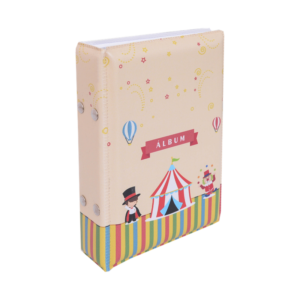 Álbum fotográfico CIRCO 100 fotos 10x15 Bebê Infantil Mágico Palhaço